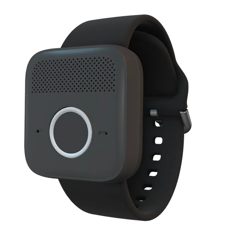 Belle W wrist-worn medical alert button
